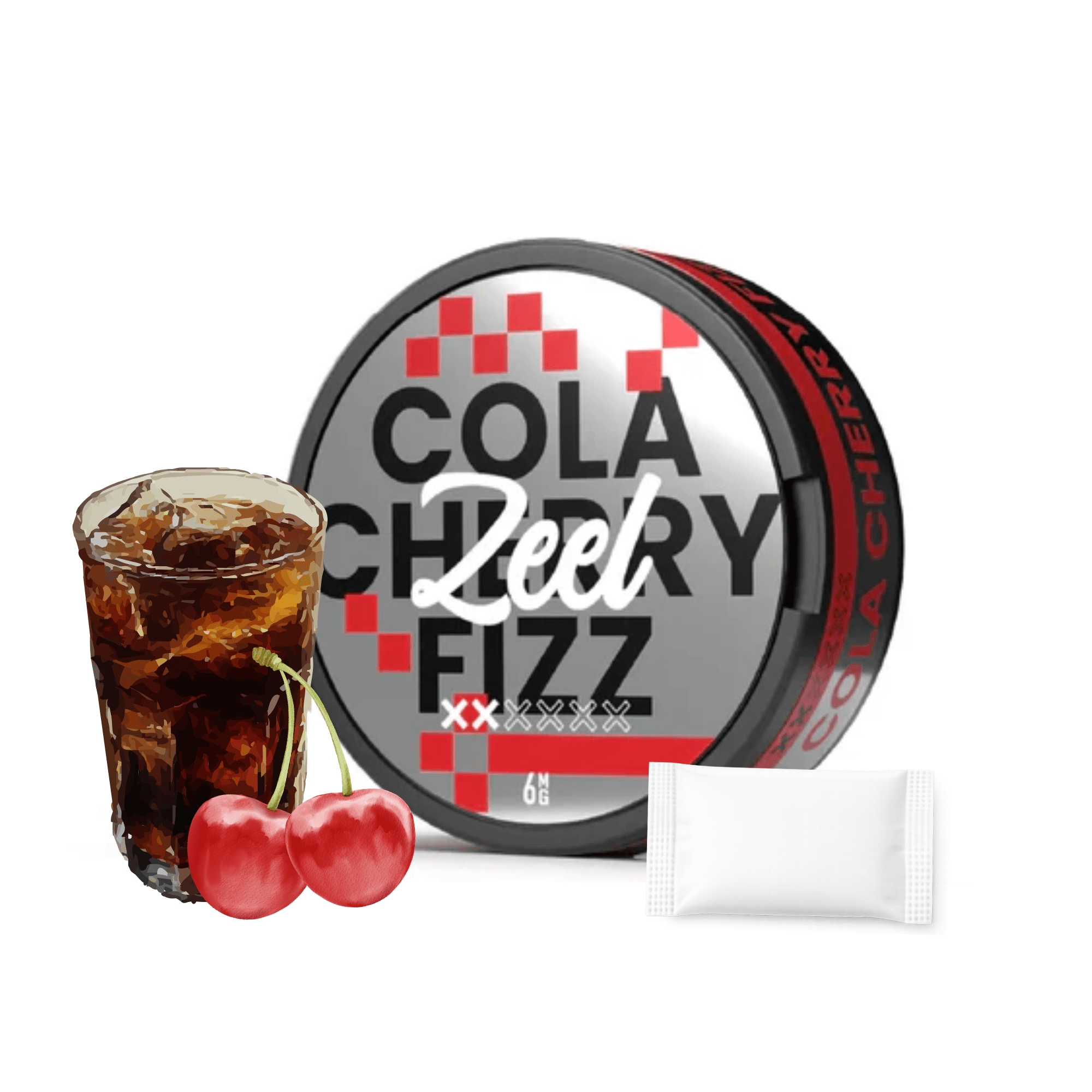 ZEEL Nicotine Pouches - Cola Cherry Fizz - Electromist.co.ukNicotine PouchesZeel