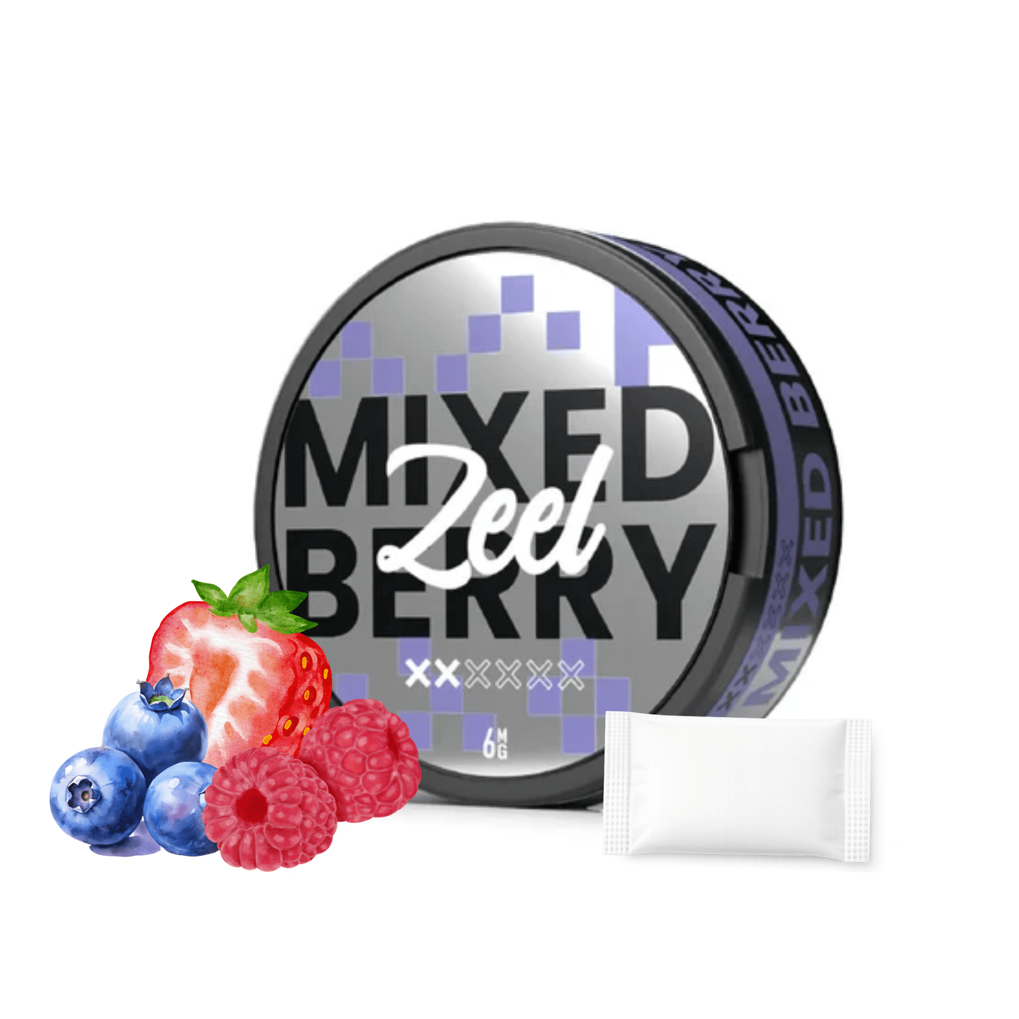 ZEEL Nicotine Pouches - Mixed Berry - Electromist.co.ukNicotine PouchesZeel