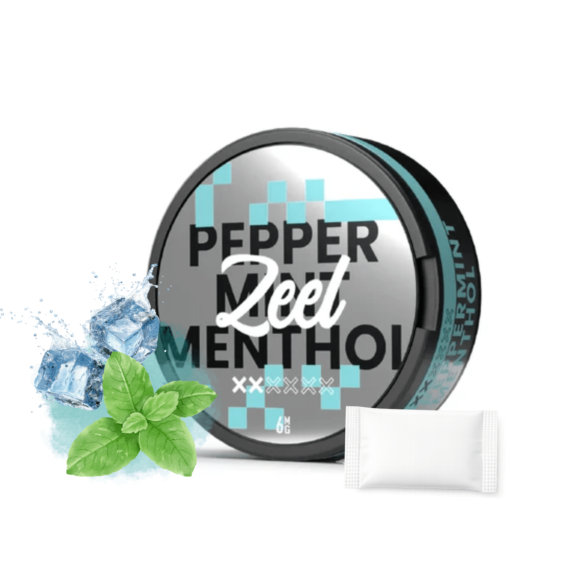 ZEEL Nicotine Pouches - Pepper Mint Menthol - Electromist.co.ukNicotine PouchesZeel