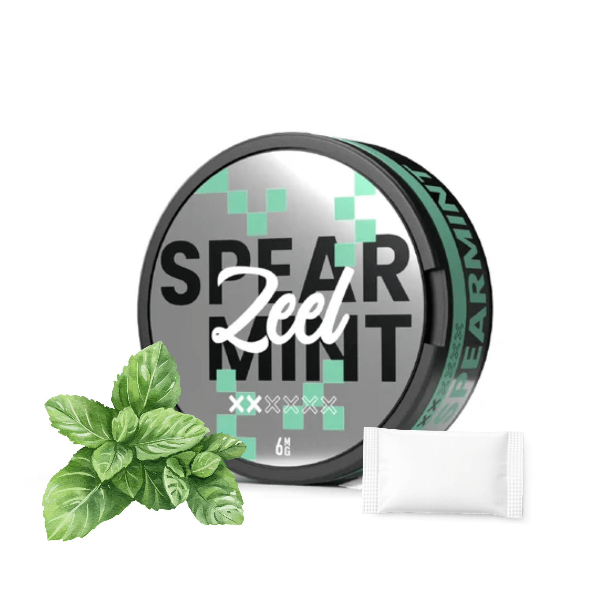 ZEEL Nicotine Pouches - Spearmint - Electromist.co.ukNicotine PouchesZeel