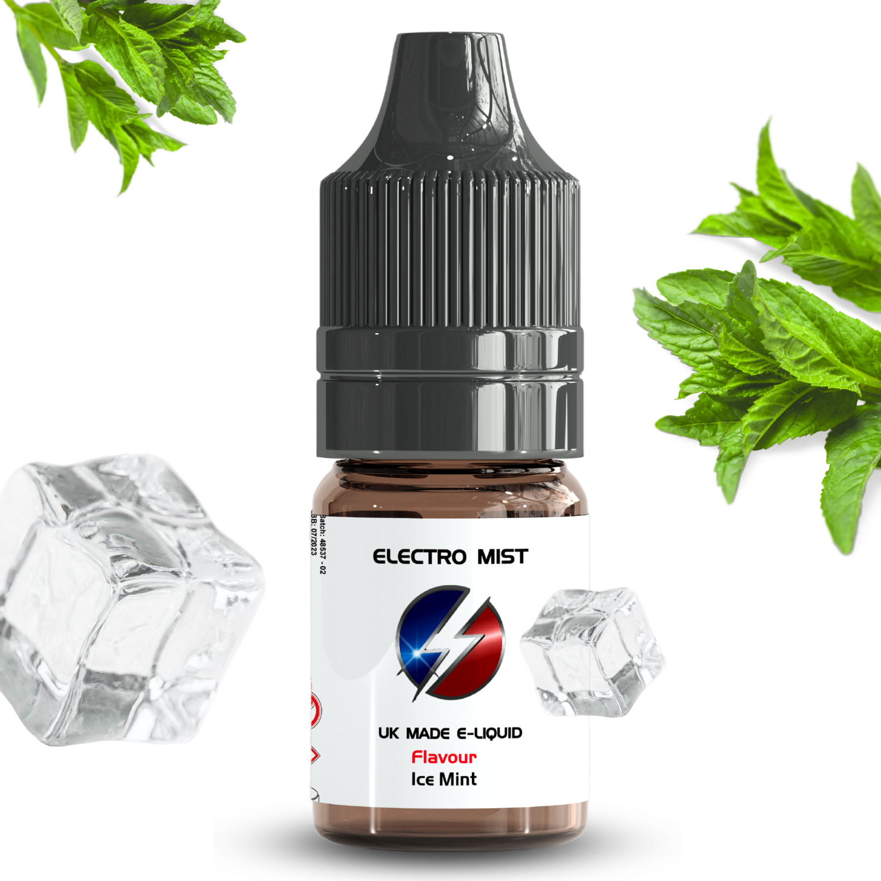 Electromist, the e-liquid brand you can trust. Get your taste buds ready for a flavour sensation, Ice Mint. Nicotine Content: 3mg/6mg/12mg. Products may contain nicotine. For over 18s Only ejuice, vape pen, eliquid, e cigarette, 10ml, vaping, cloud, PG, VG, 60/40, vape liquid, Flavour