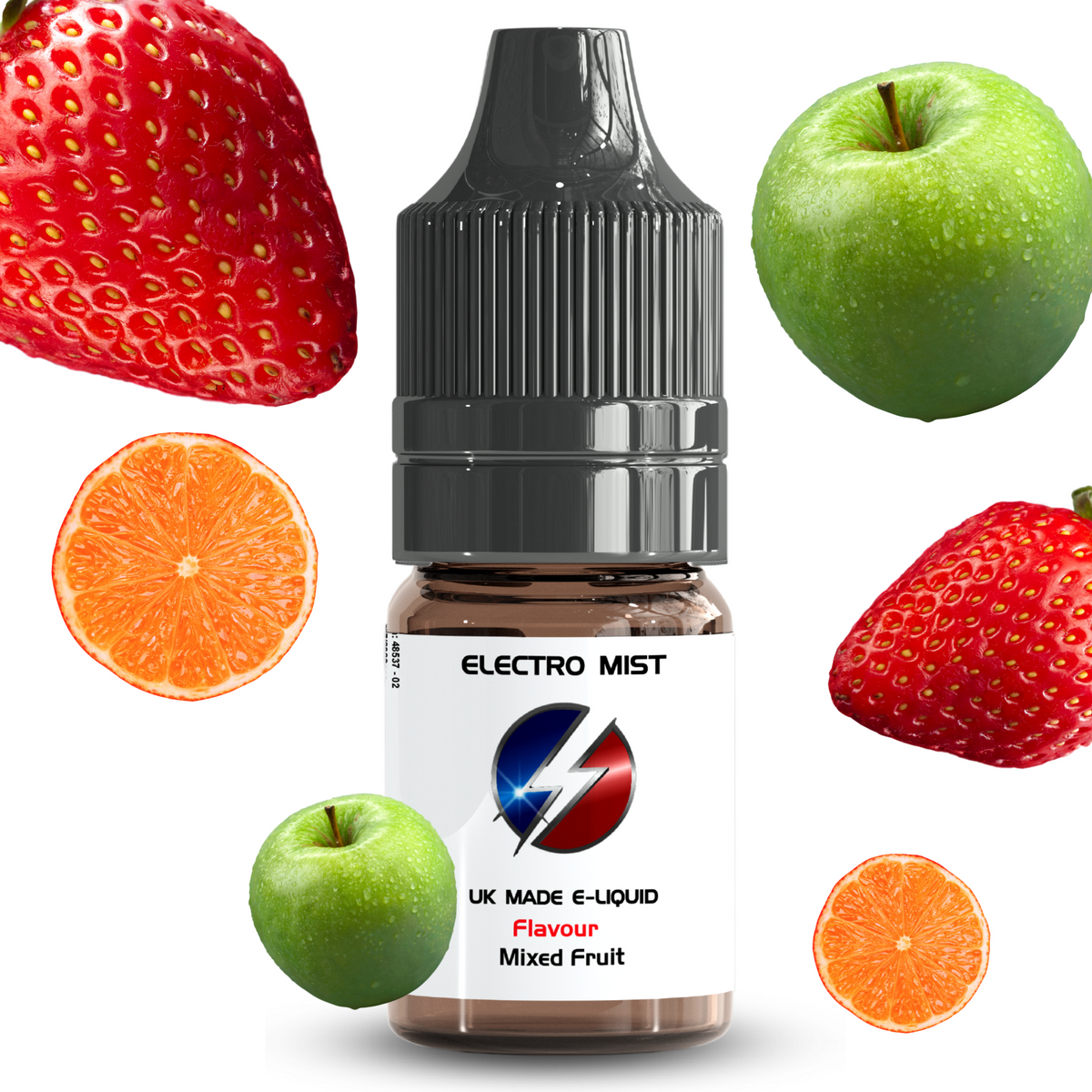 Electromist, the e-liquid brand you can trust. Get your taste buds ready for a flavour sensation, Mixed Fruit. Nicotine Content: 3mg/6mg/12mg. Products may contain nicotine. For over 18s Only ejuice, vape pen, eliquid, e cigarette, 10ml, vaping, cloud, PG, VG, 60/40, vape liquid, Flavour