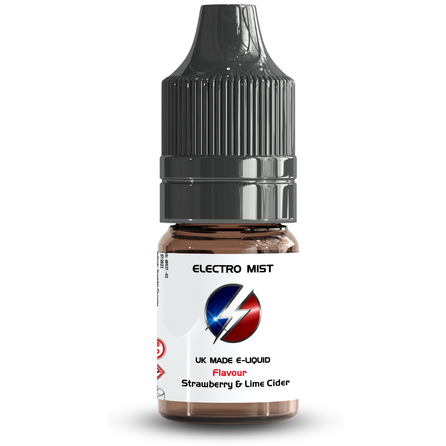 Electromist, the e-liquid brand you can trust. Get your taste buds ready for a flavour sensation, Strawberry & Lime Cider. Nicotine Content: 3mg/6mg/12mg. Products may contain nicotine. For over 18s Only ejuice, vape pen, eliquid, e cigarette, 10ml, vaping, cloud, PG, VG, 60/40, vape liquid, Flavour