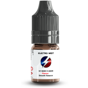 Electromist, the e-liquid brand you can trust. Get your taste buds ready for a flavour sensation, Smooth Tobacco. Nicotine Content: 3mg/6mg/12mg. Products may contain nicotine. For over 18s Only ejuice, vape pen, eliquid, e cigarette, 10ml, vaping, cloud, PG, VG, 60/40, vape liquid, Flavour