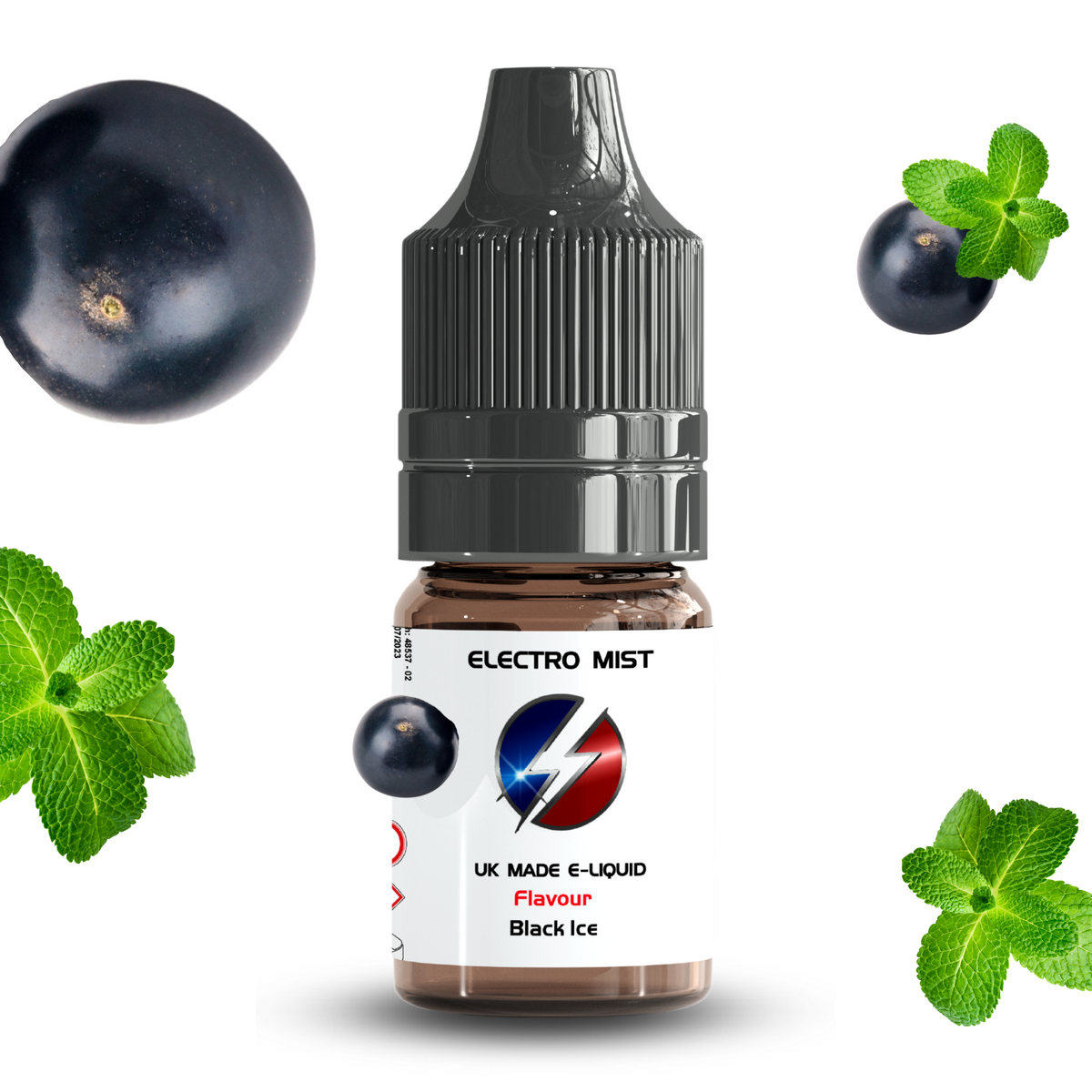 Electromist, the e-liquid brand you can trust. Get your taste buds ready for a flavour sensation, Black Ice. Nicotine Content: 3mg/6mg/12mg. Products may contain nicotine. For over 18s Only ejuice, vape pen, eliquid, e cigarette, 10ml, vaping, cloud, PG, VG, 60/40, vape liquid, Flavour