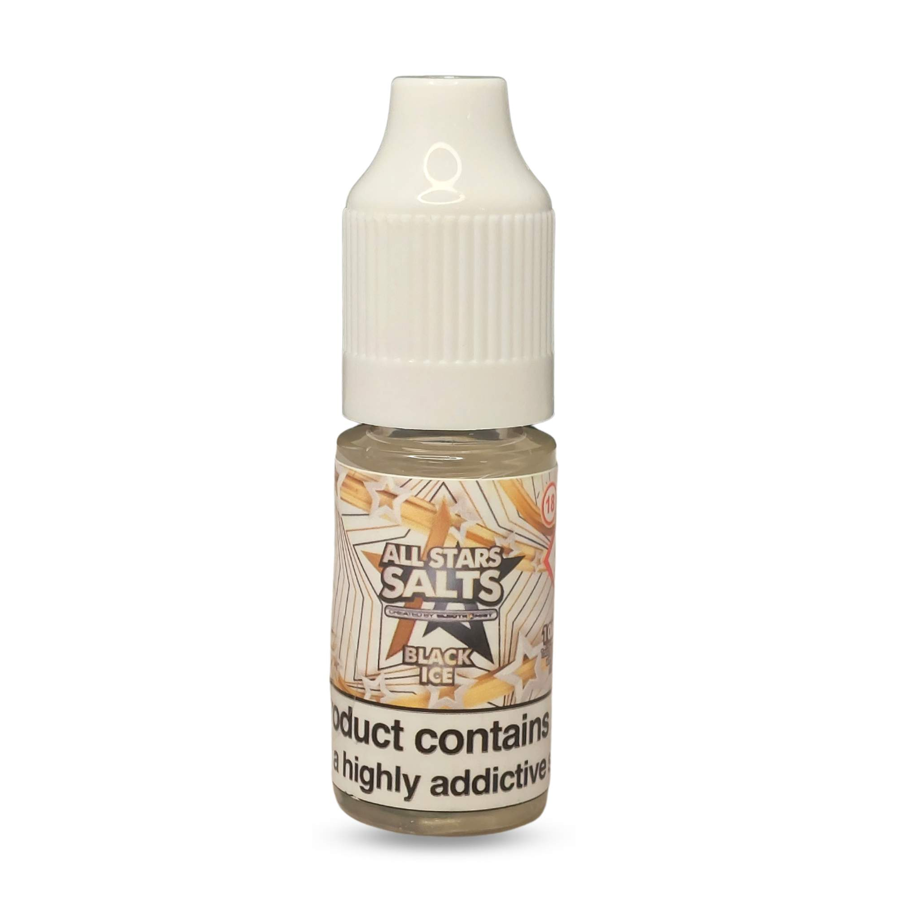 All Stars Salts from the vape brand you can trust, Electromist, . Get your taste buds ready for a flavour sensation, Black Ice. Nicotine Content: 6mg/12mg/18mg Products may contain nicotine. For over 18s Only ejuice, vape pen, eliquid, e cigarette, 10ml, vaping, cloud, PG, VG, 60/40, vape liquid, Flavour, TPD