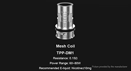 Voopoo TPP-DM1 Coil 0.15 3-Pack