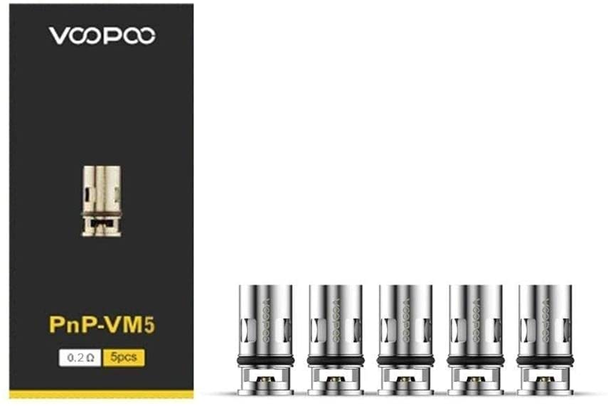 Voopoo VM5 Coils 5 Pack - 0.2ohm - Electromist.co.ukCoilsVoopoo