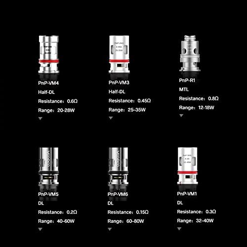 Voopoo VM5 Coils 5 Pack - 0.2ohm - Electromist.co.ukCoilsVoopoo