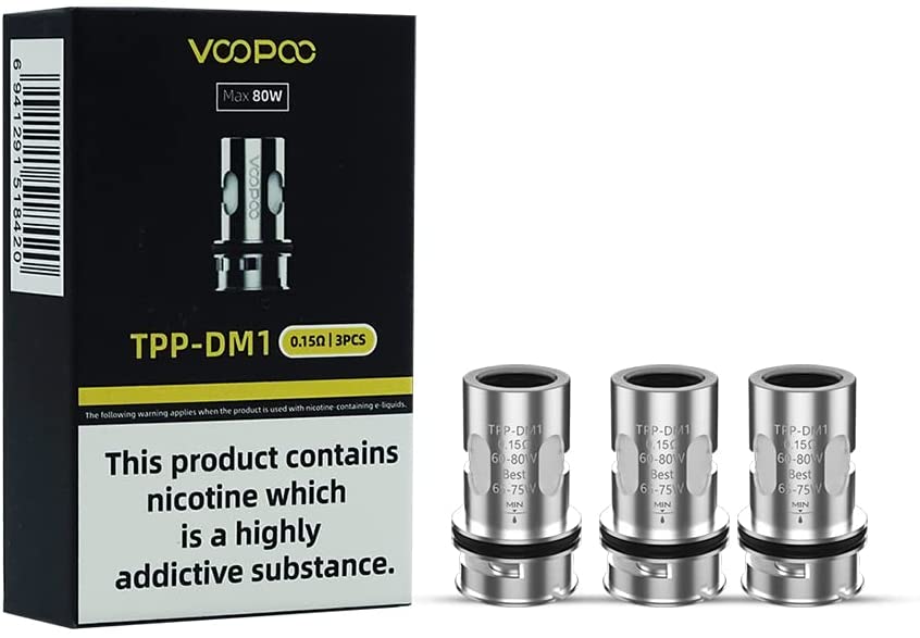 Voopoo TPP-DM1 Coil 0.15 3-Pack