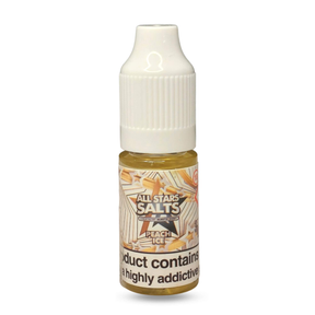 All Stars Salts from the vape brand you can trust, Electromist, . Get your taste buds ready for a flavour sensation, Peach Ice. Nicotine Content: 6mg/12mg/18mg Products may contain nicotine. For over 18s Only ejuice, vape pen, eliquid, e cigarette, 10ml, vaping, cloud, PG, VG, 60/40, vape liquid, Flavour, TPD