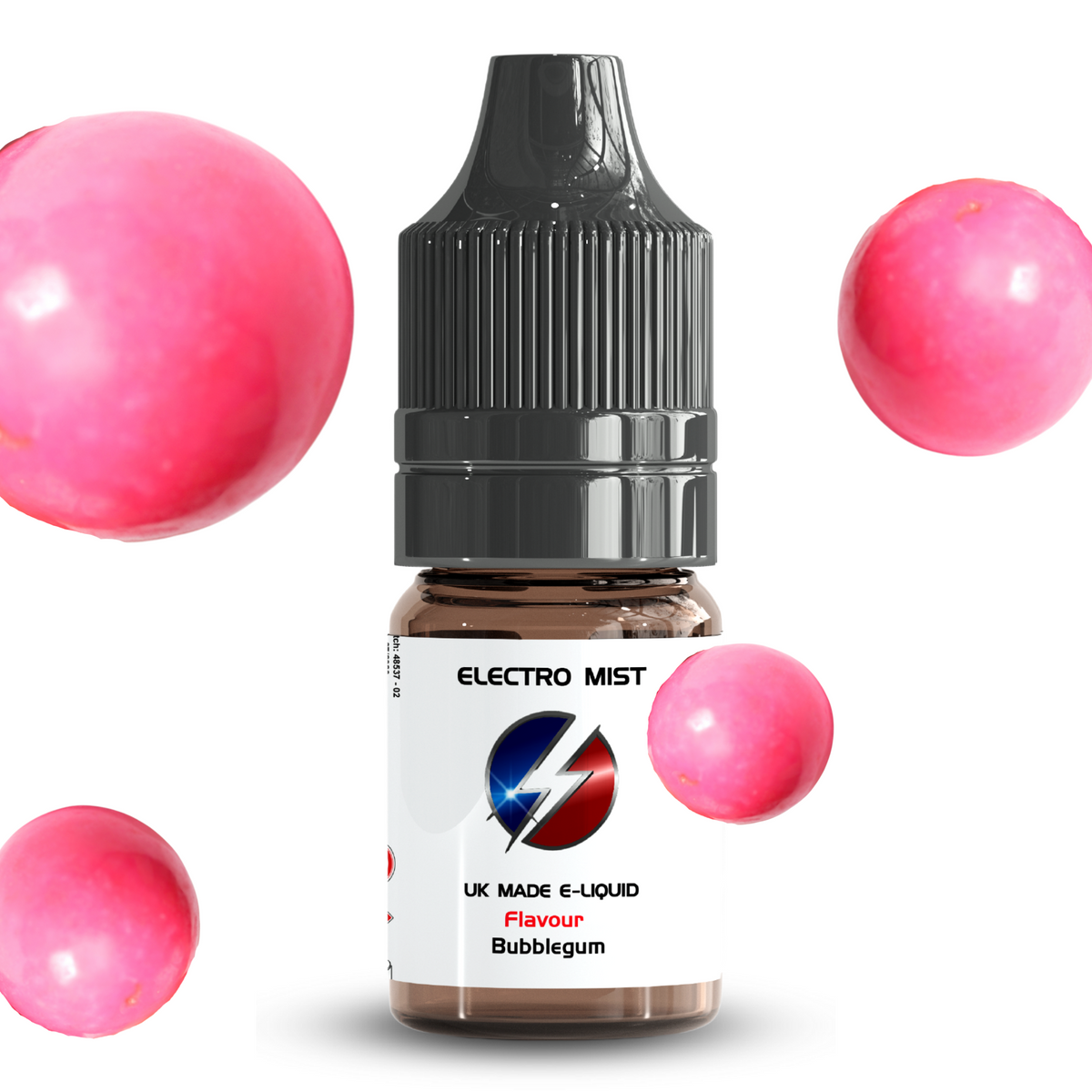 Electromist, the e-liquid brand you can trust. Get your taste buds ready for a flavour sensation, Bubblegum. Nicotine Content: 3mg/6mg/12mg. Products may contain nicotine. For over 18s Only ejuice, vape pen, eliquid, e cigarette, 10ml, vaping, cloud, PG, VG, 60/40, vape liquid, Flavour
