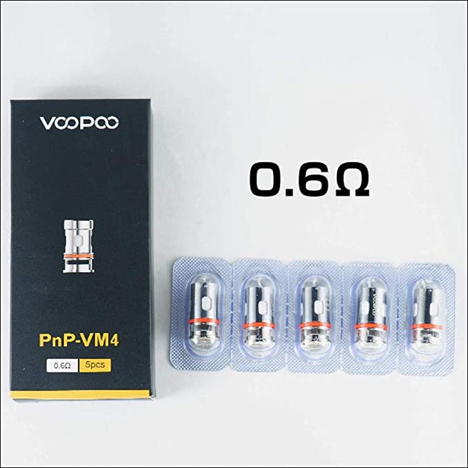 Voopoo PNP VM4 Coils 5 pack - 0.6ohm - Electromist.co.ukCoilVoopoo