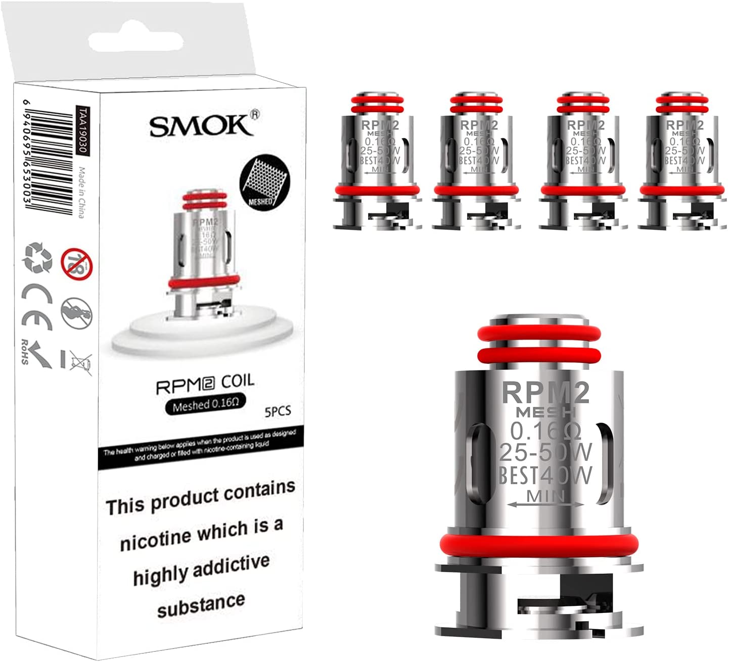 Smok RPM 2 Coils 0.16 Ohm