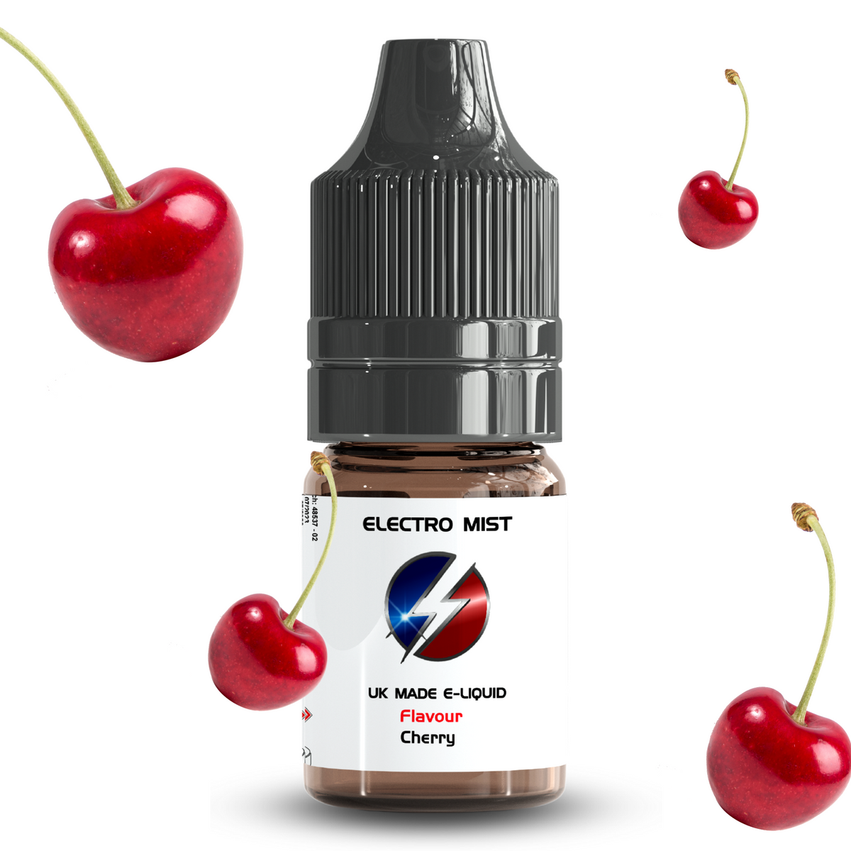 Electromist, the e-liquid brand you can trust. Get your taste buds ready for a flavour sensation, Cherry. Nicotine Content: 3mg/6mg/12mg. Products may contain nicotine. For over 18s Only ejuice, vape pen, eliquid, e cigarette, 10ml, vaping, cloud, PG, VG, 60/40, vape liquid, Flavour