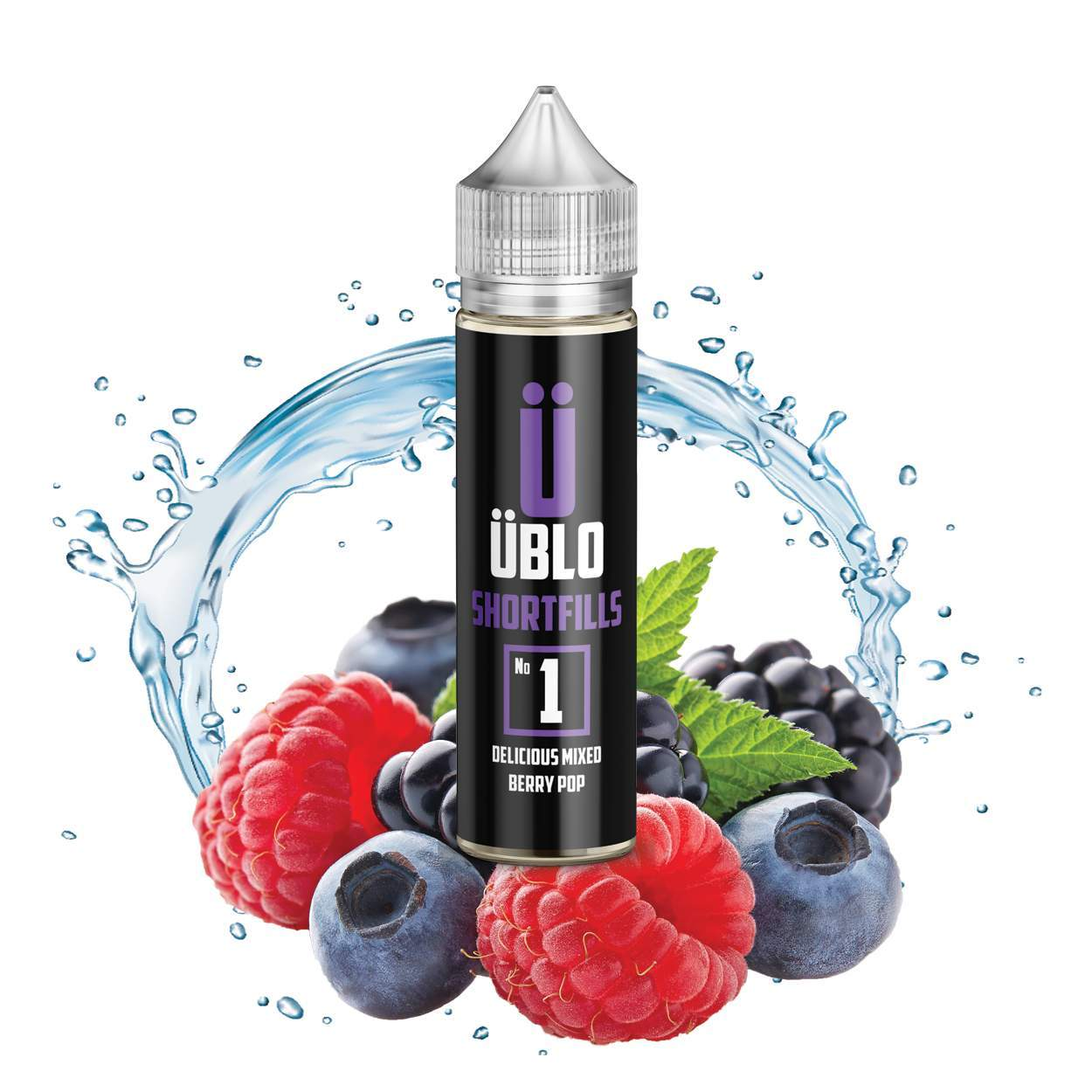 Ublo - No1 50ml E-liquid-Ublo-50ml,80/20,mixed berries,Ublo