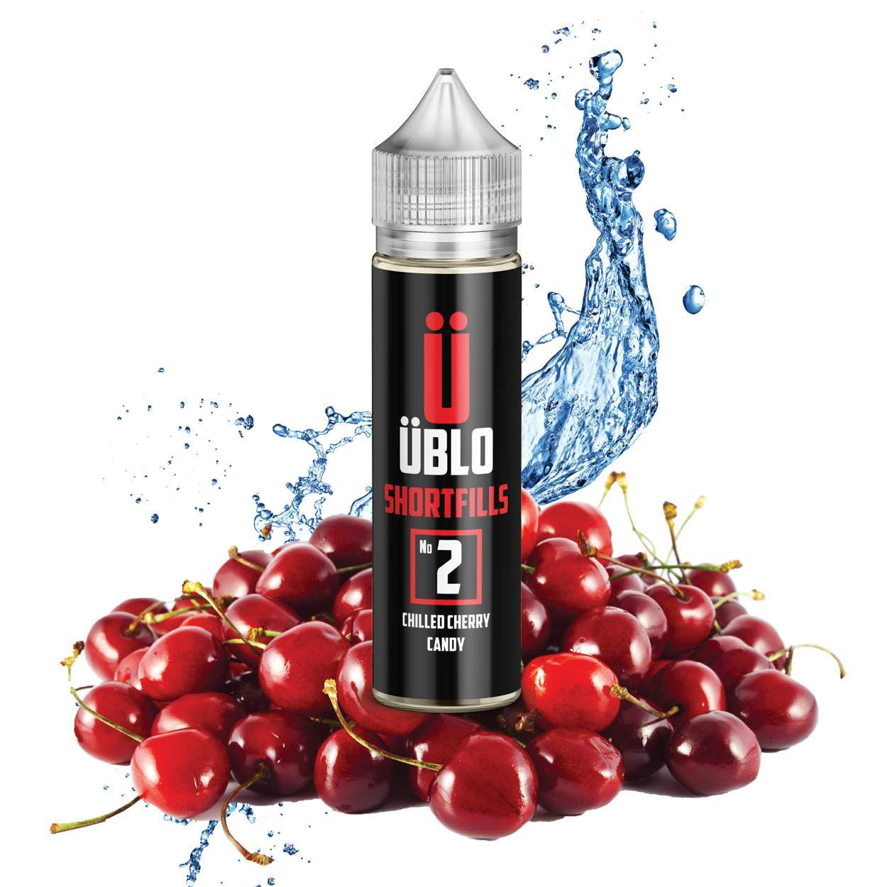 Ublo No2 - 50ml E-liquid-Ublo-50ml,80/20,cherry,cherry menthol,Ublo