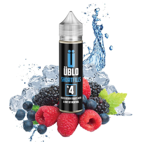 Ublo No4 - 50ml E-liquid-Ublo-50ml,80/20,menthol,mixed berry,Ublo
