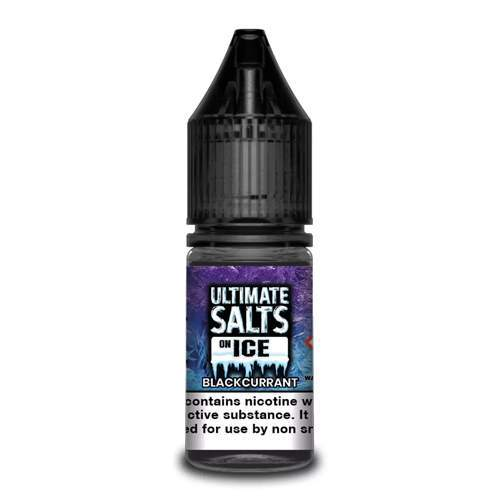 Ultimate Salts E-Liquid - Blackcurrant On Ice 10mg-Ultimate Salts-10ml,nic salt