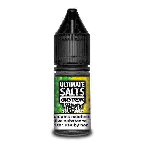 Ultimate Salts E-Liquid - Lemon and Sour Apple Candy Drops 10mg-Ultimate Salts-10ml,nic salt