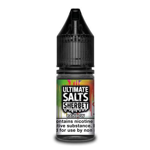 Ultimate Salts E-Liquid - Rainbow Sherbert 10mg-Ultimate Salts-10ml,nic salt