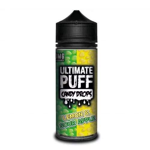 Ultimate Puff Lemon and Sour Apple Candy 100ml E-Liquid-Ultimate Puff-100ml,70/30,Ultimate Puff