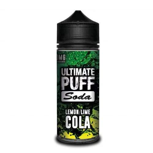 Ultimate Puff Lemon and Lime Cola 100ml E-Liquid-Ultimate Puff-100ml,70/30,Ultimate Puff