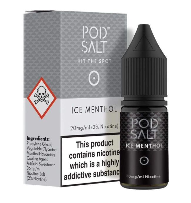 pod salt, ice menthol, ice, menthol, 20mg, 11mg, pod salt ice menthol, 10ml