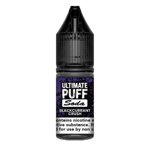 Ultimate Puff Soda E-Liquid - Blackcurrant Crush 50/50 10ml-Ultimate Puff-10ml,12mg,3mg,50/50,6mg,Blackcurrant